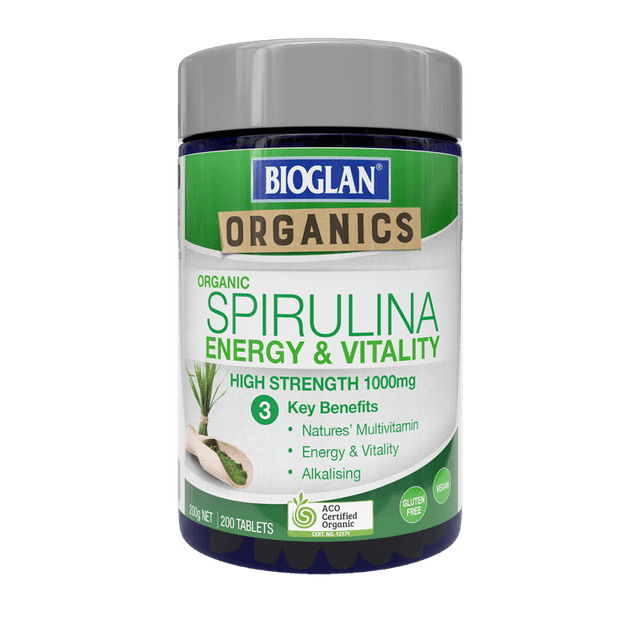 Bioglan Organics Spirulina 110 Rekomendasi10 Rekomendasi10 Rekomendasi mg 1